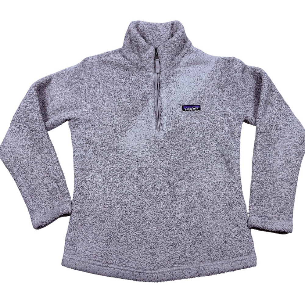 Patagonia Los Gatos 1/4 Zip Fleece PulloverGrey Small